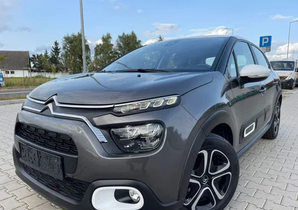 wielkopolskie Citroen C3 cena 58900 przebieg: 10000, rok produkcji 2022 z Leszno